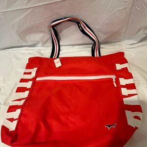 PINK Victoria's Secret Red Tote Bag